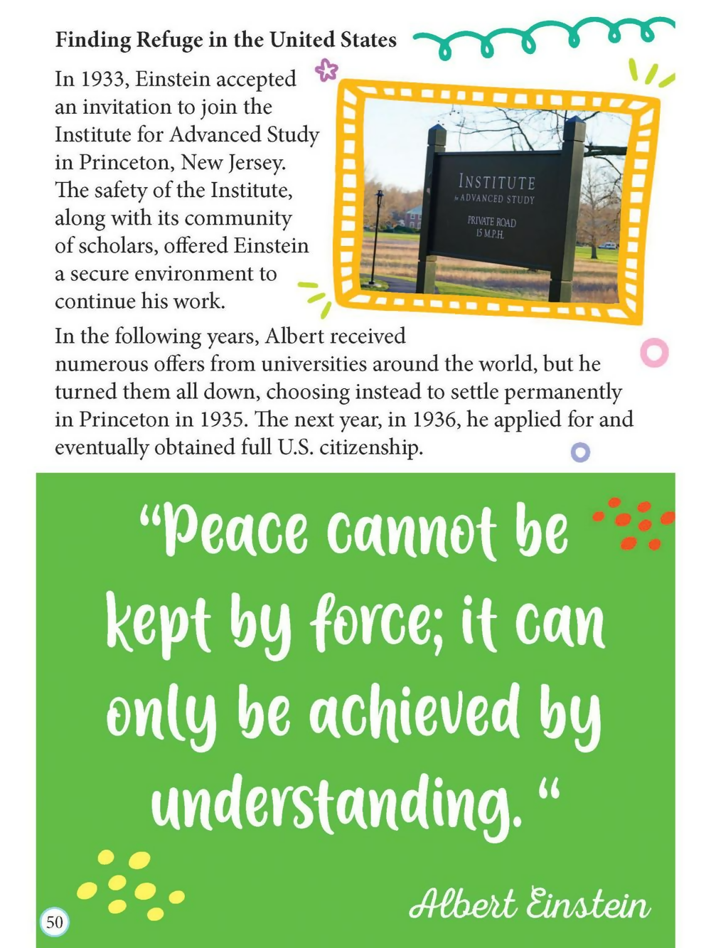 Dreamland Publications Albert Einstein Icons of Inspiration Illustrated Biography For Kids