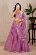 Lehenga Mart Designer Wedding Lehenga choli for Women - pink
