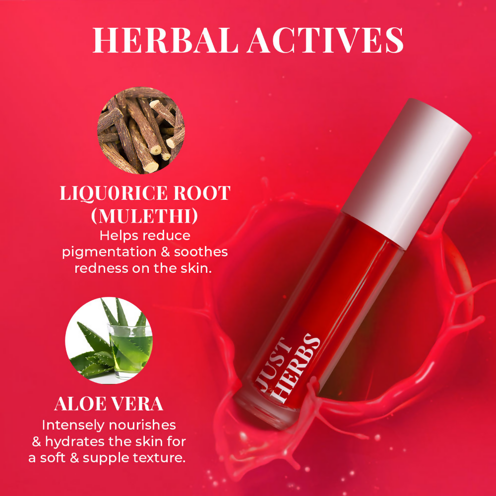 Just Herbs Water Baby Lip & Cheek Tint - Cherry On Top