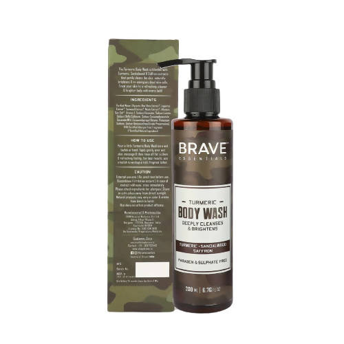 Brave Essentials Turmeric Body Wash