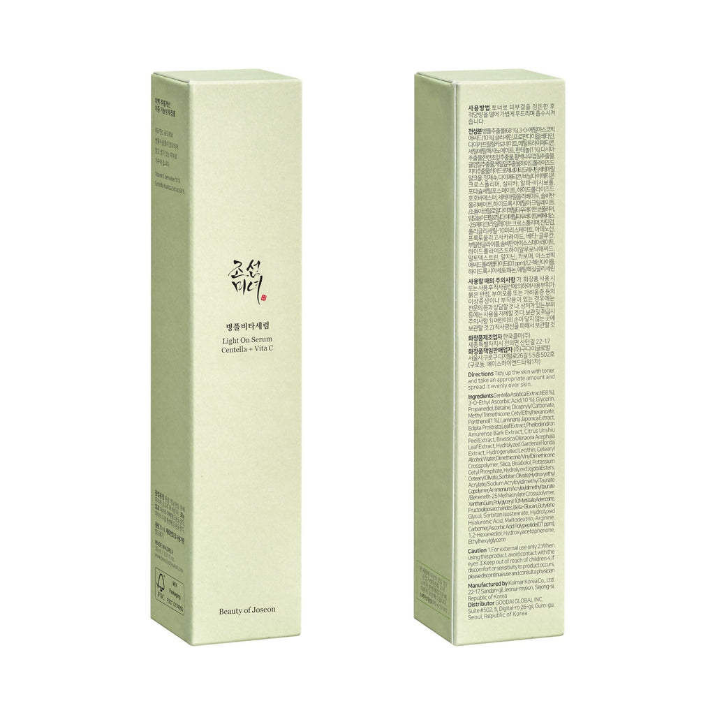 Beauty of Joseon Light On Serum Centella + Vita C - Korean Skincare