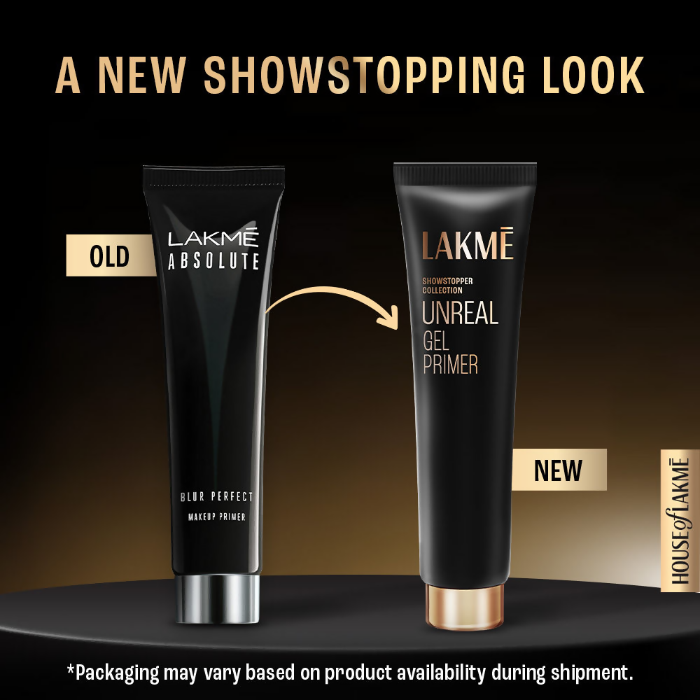 Lakme Unreal Undercover Gel Face Primer, Enriched With Viitamin E