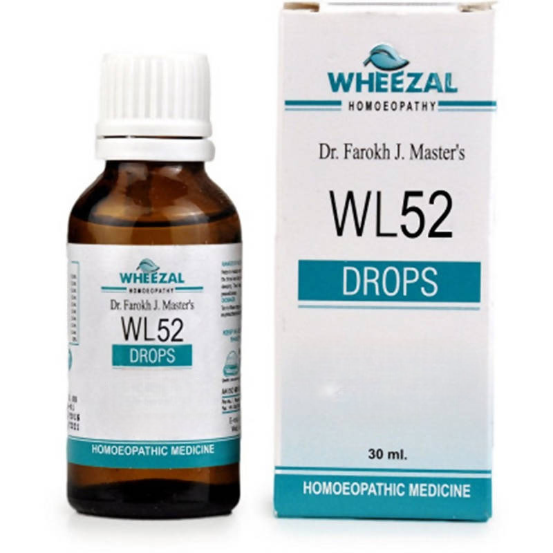 Wheezal Homeopathy WL-52 Drops
