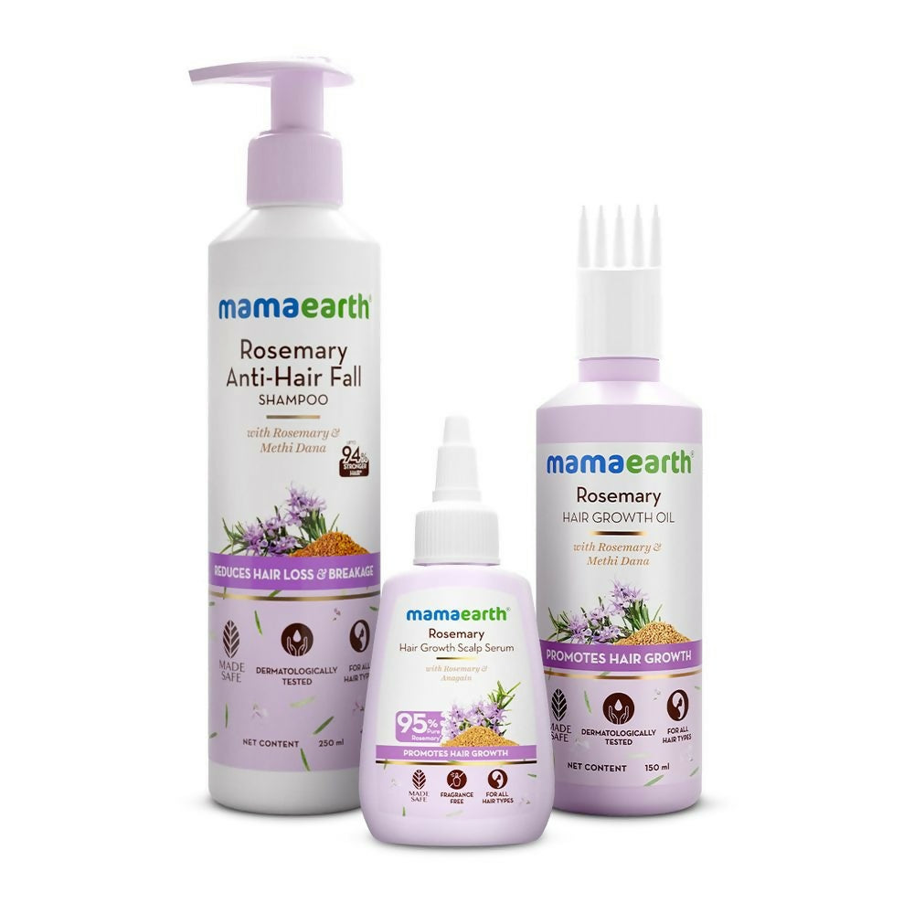 Mamaearth Rosemary Hair Strengthening Combo