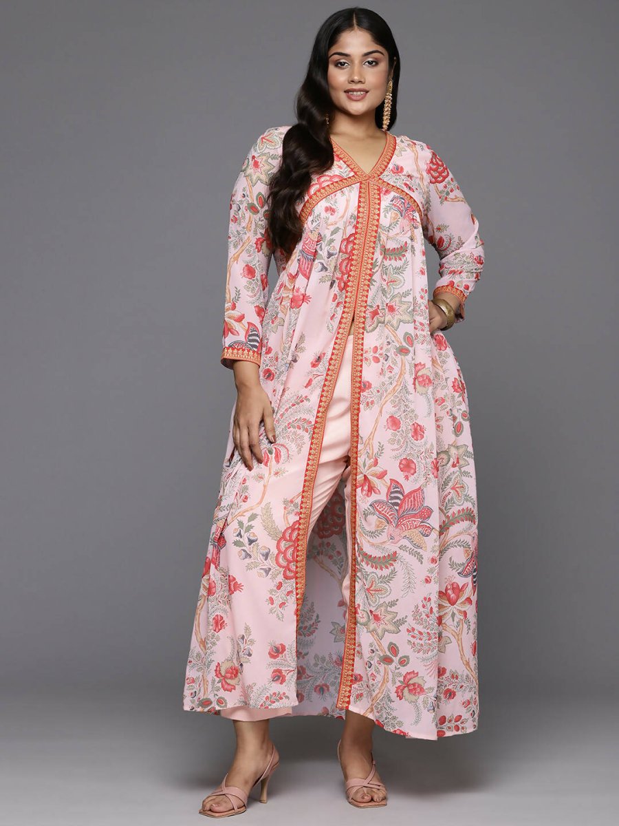 Ahalyaa Women's Traditional wear Kurta Set - Pink