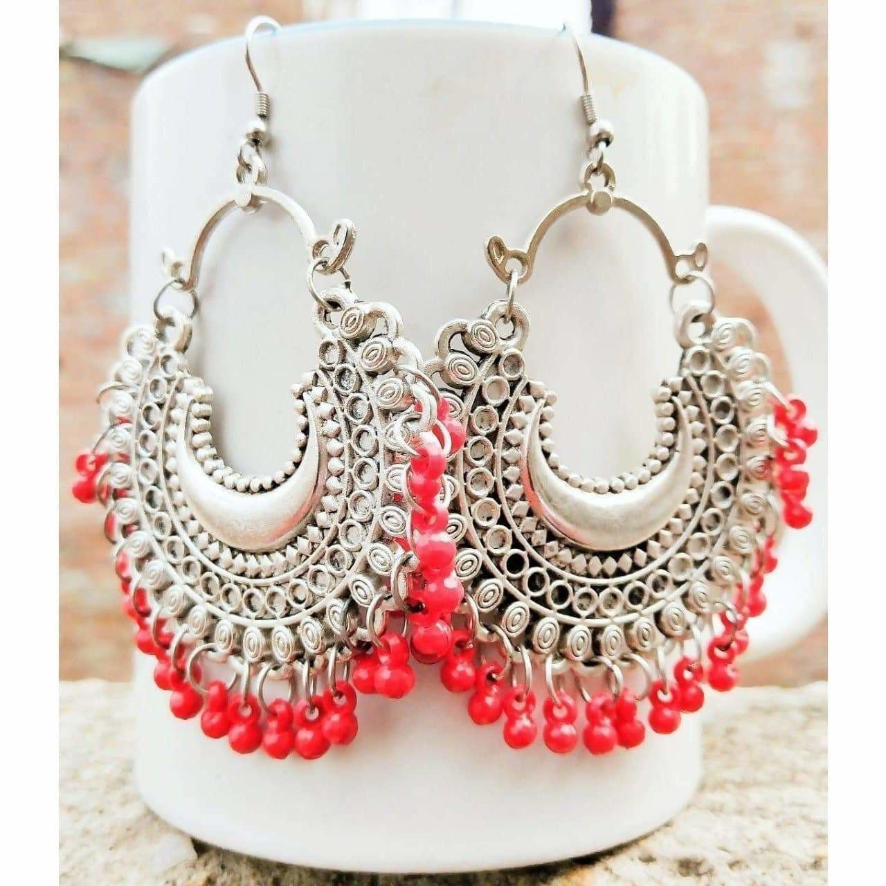 MS Fashion India Fancy Colorful Hanging Earrings