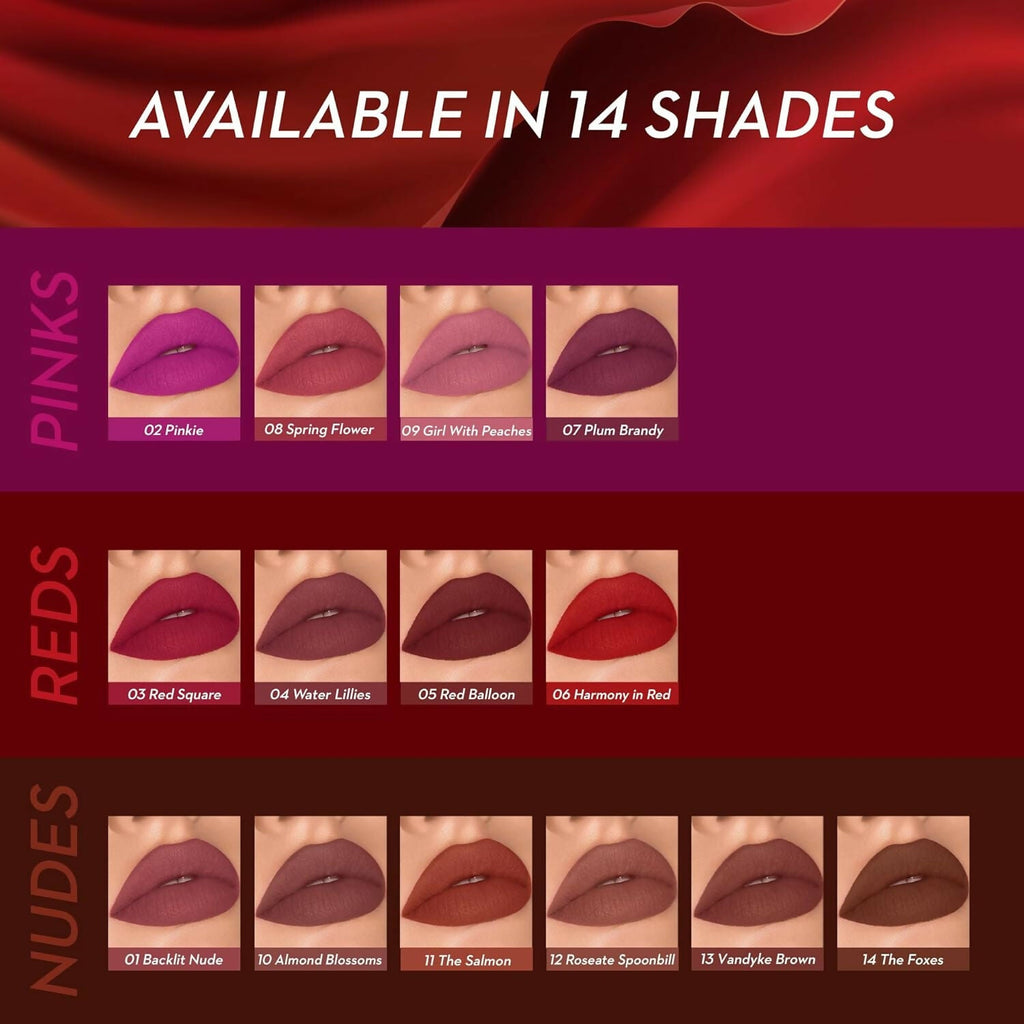 Sugar Cosmetics Mousse Muse Lip Cream - 10 Almond Blossoms