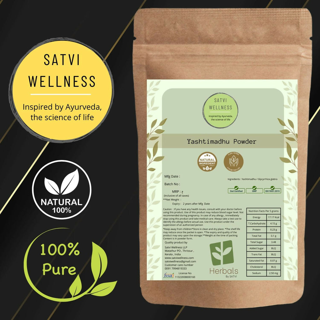 Satvi Wellness Yashtimadhu Powder