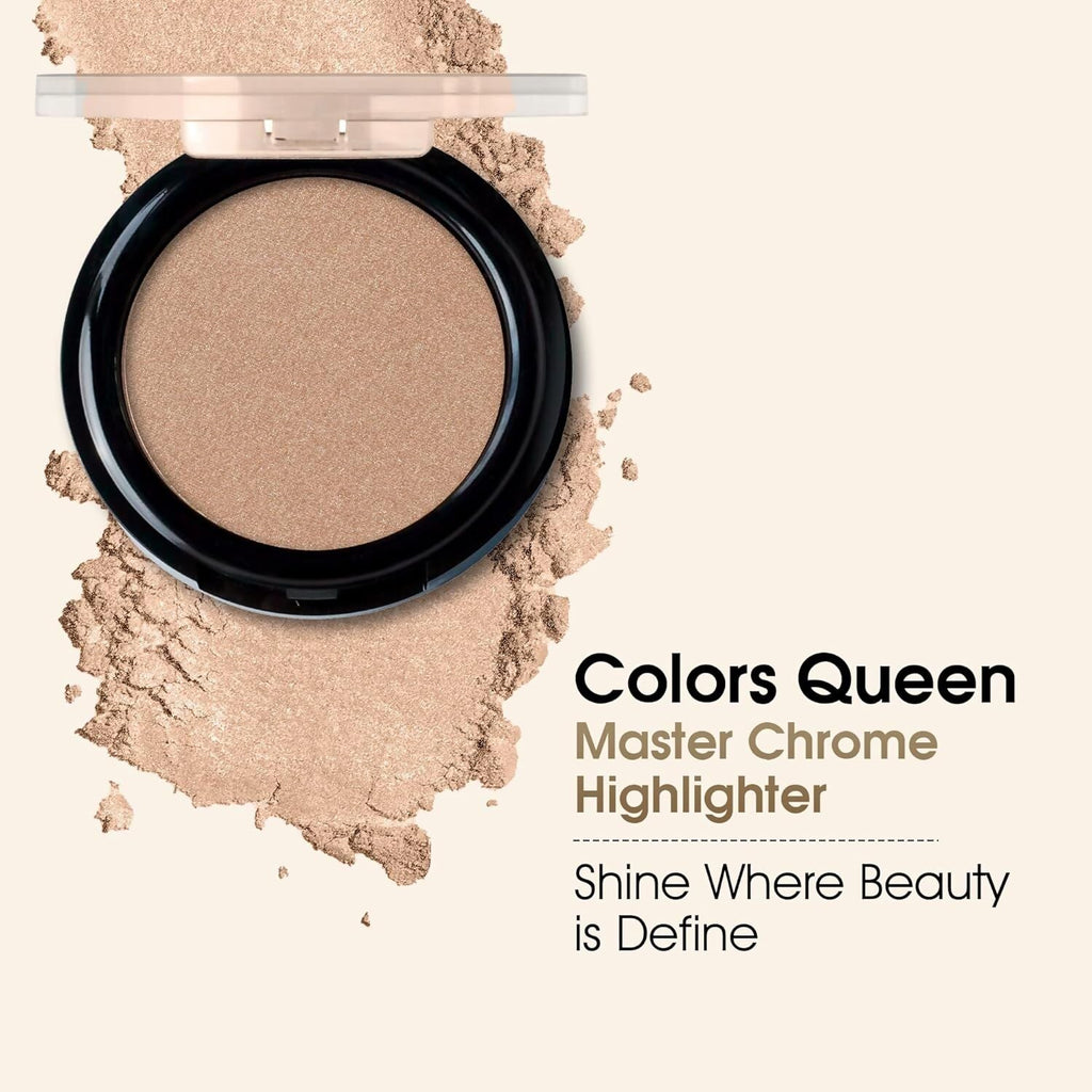 Colors Queen Master Chrome Metallic Highlighter - 05 High Standards
