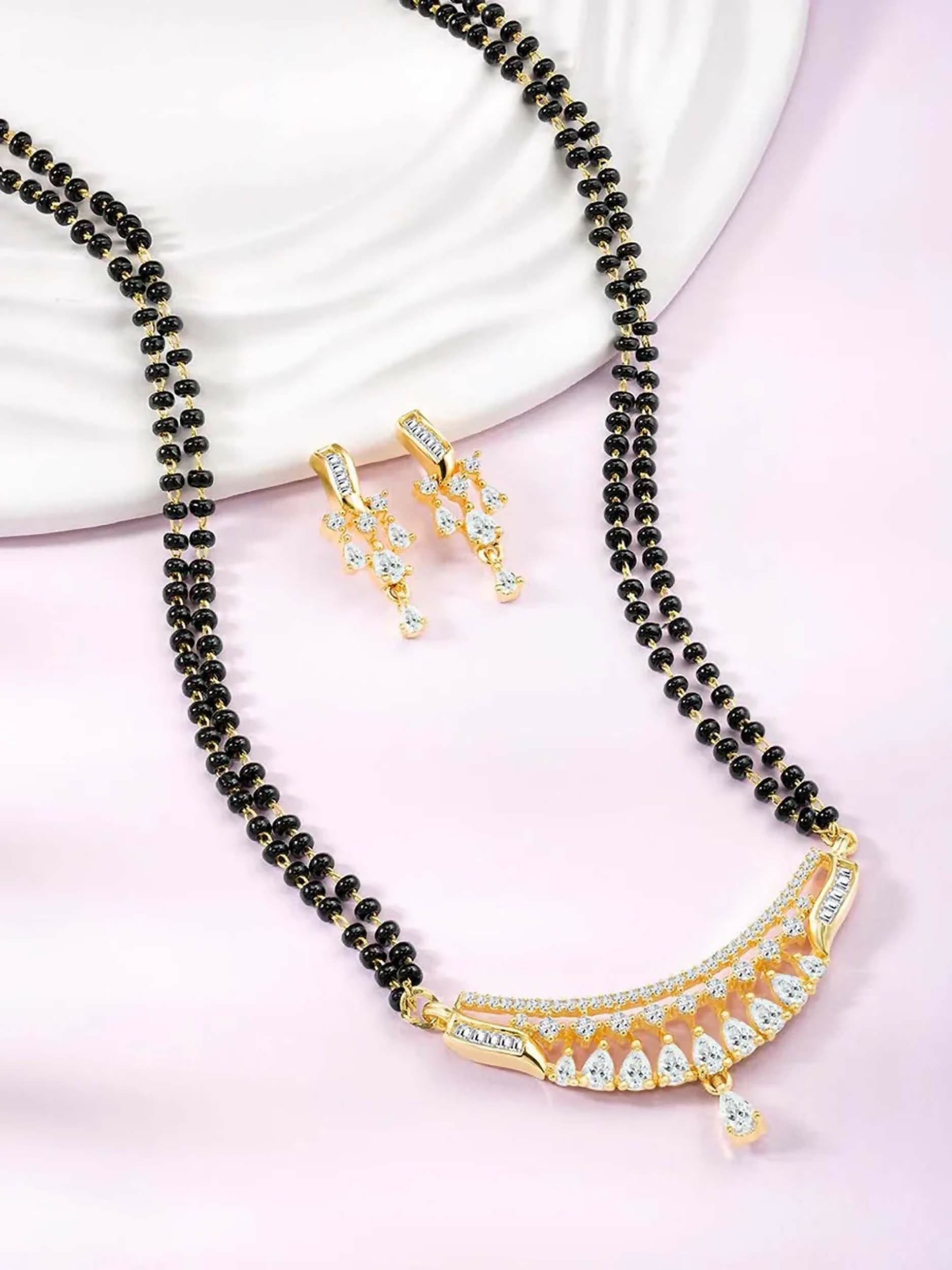 Joban Fashion Beauty Cz Mangalsutra Set