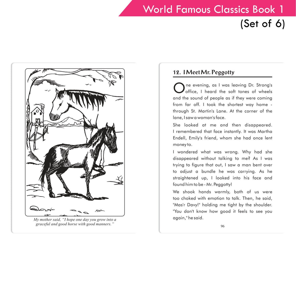 World Famous Classics Book 1 (Set of 6)| Ages 8-15 Year