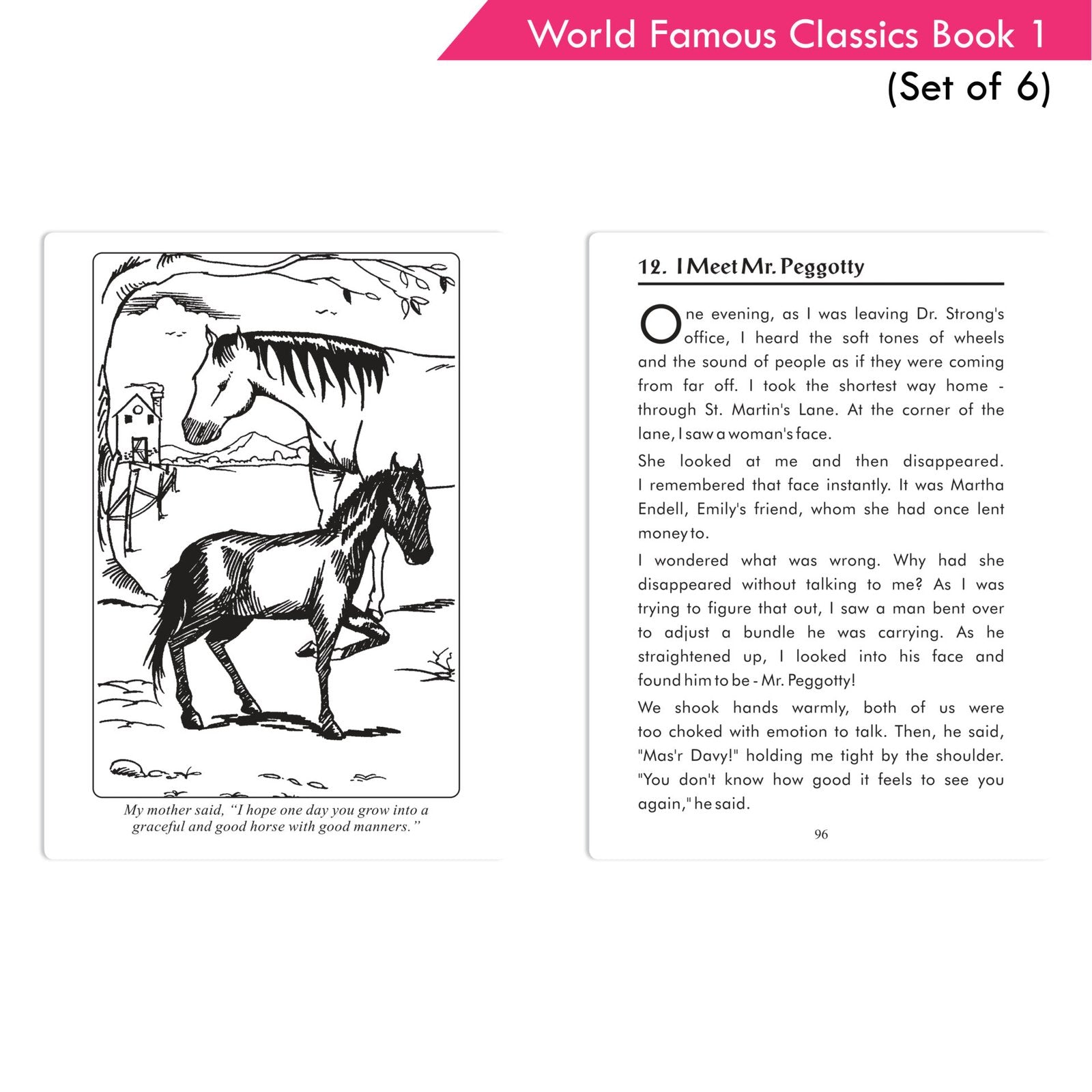 World Famous Classics Book 1 (Set of 6)| Ages 8-15 Year