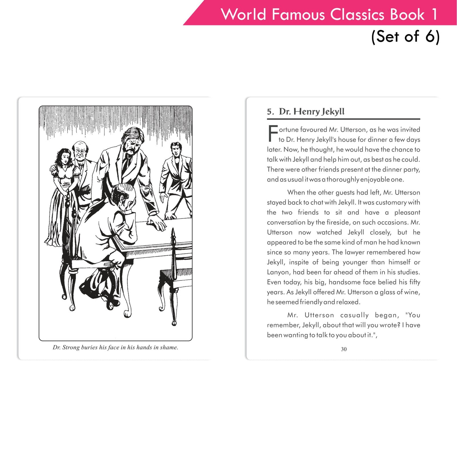 World Famous Classics Book 1 (Set of 6)| Ages 8-15 Year