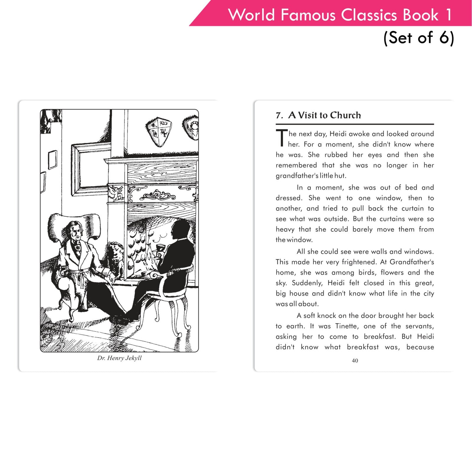 World Famous Classics Book 1 (Set of 6)| Ages 8-15 Year