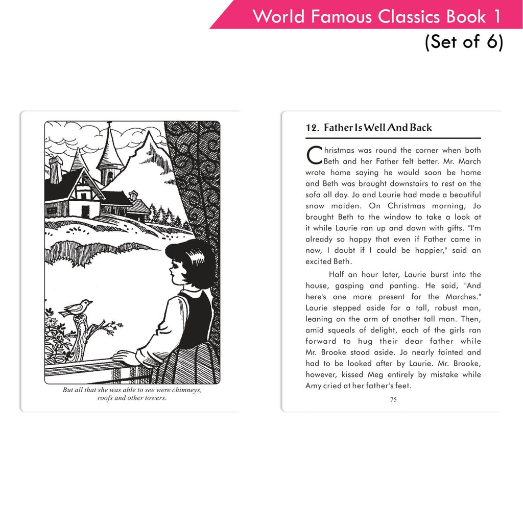 World Famous Classics Book 1 (Set of 6)| Ages 8-15 Year