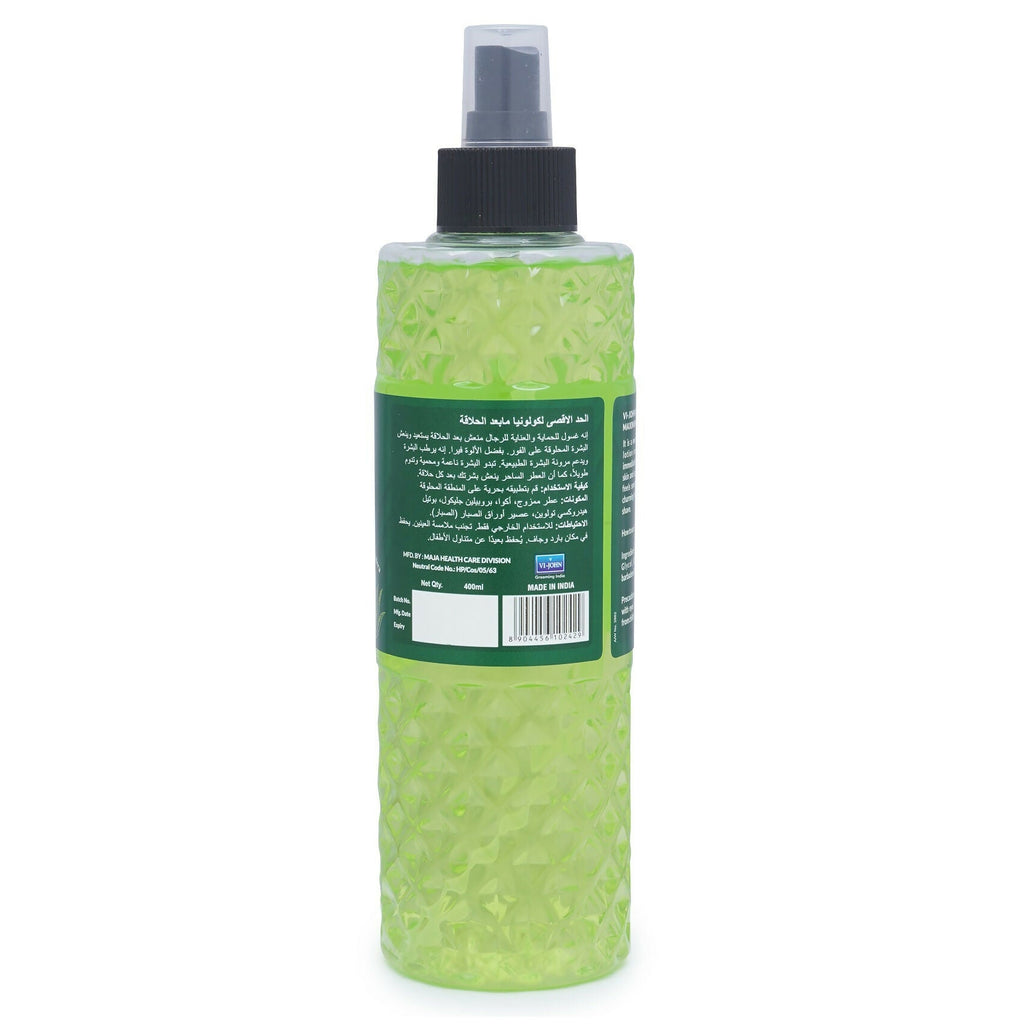 VI-JOHN Naturale After Shave Cologne For Man Maximum Protect & Care Refreshing Lotion