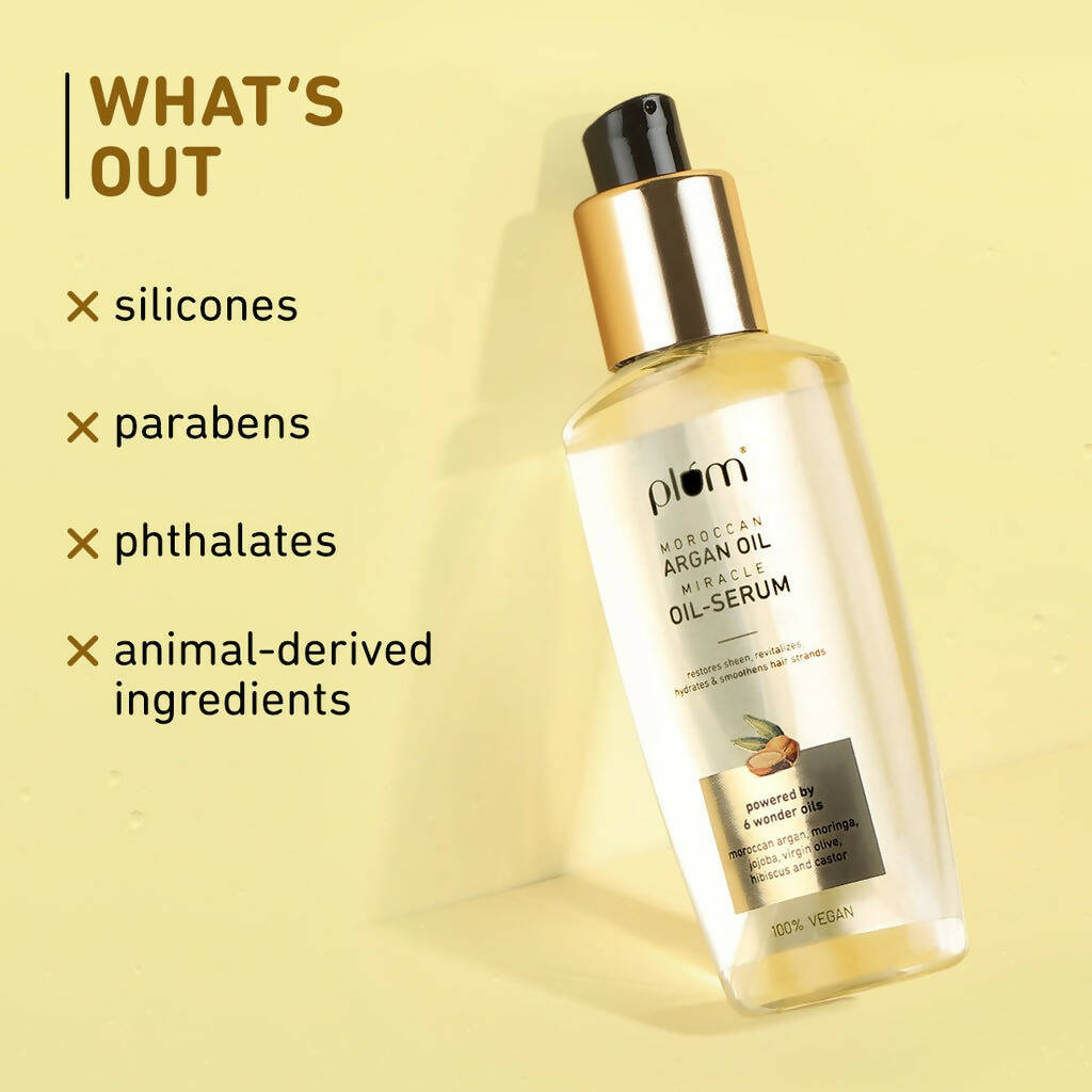 Plum Moroccan Argan Oil Miracle Oil-Serum
