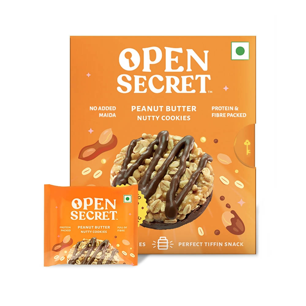 Open Secret Peanut Butter Nutty Cookies