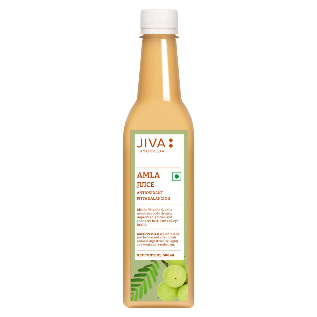 Jiva Ayurveda Amla Juice and Aloevera Juice Combo