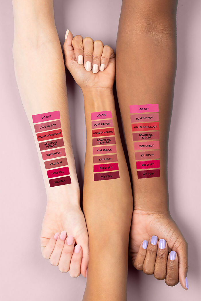 Florence by Mills Be A VIP Velvet Liquid Lipstick - Hello Gorgeous (Rose)