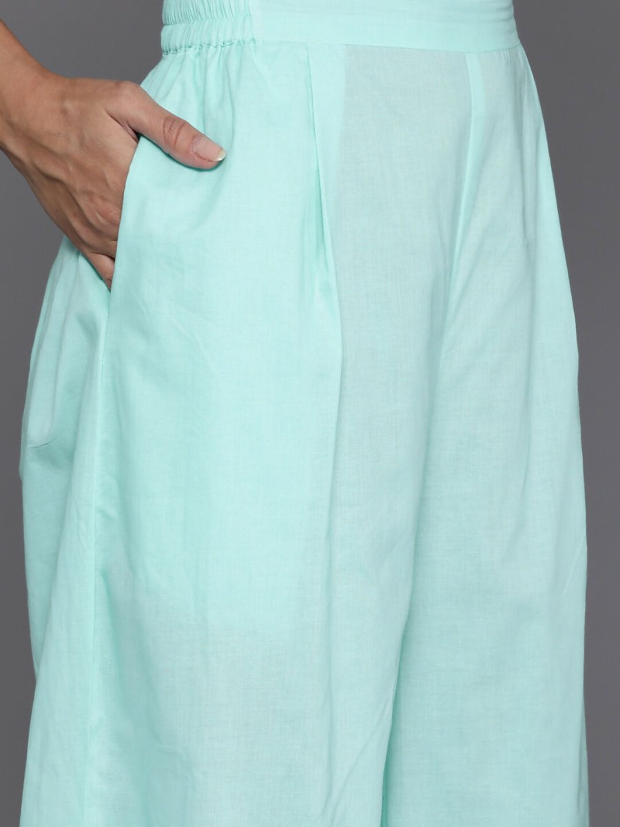 Ahalyaa Women's Traditional wear Kurta Set - Summer Blue