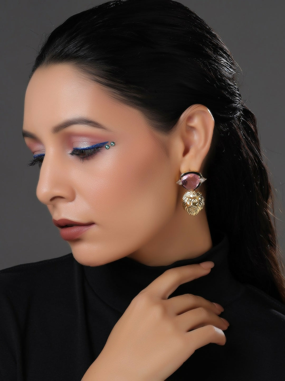 Pink Danglers- Ruby Raang