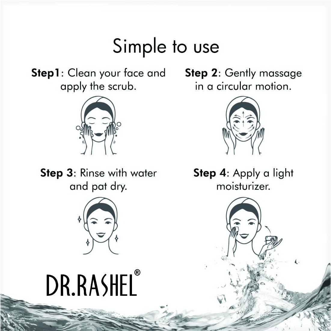 Dr.Rashel Shea Butter Scrub For Face And Body