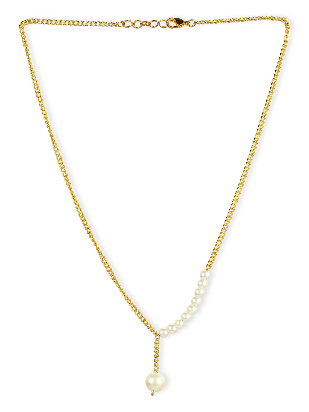 Women's Gold-Polished Chain - Ruby Raang