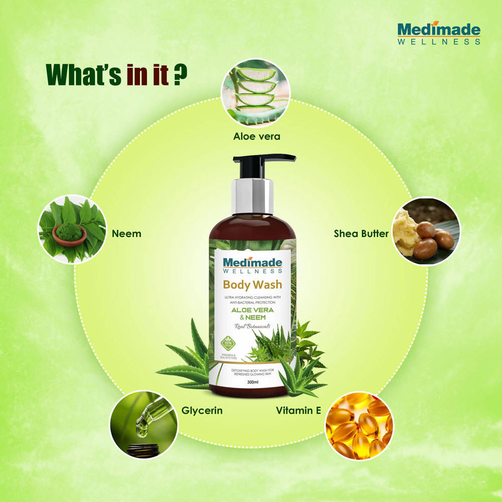 Medimade Wellness Aloevera & Neem Body Wash