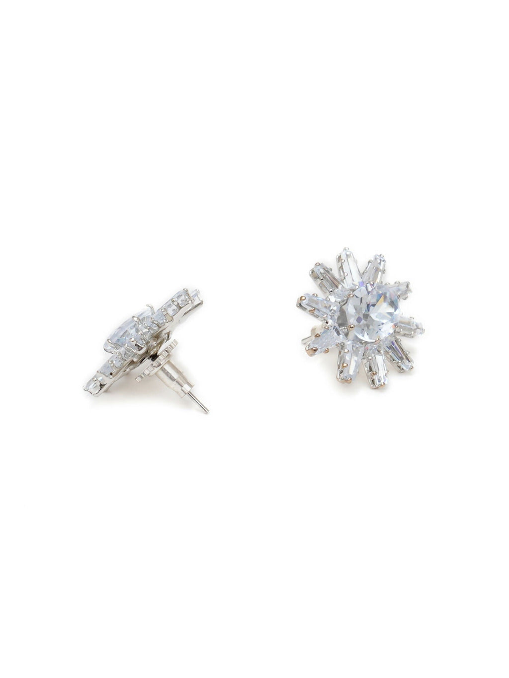 stone stud (white) - Ruby Raang