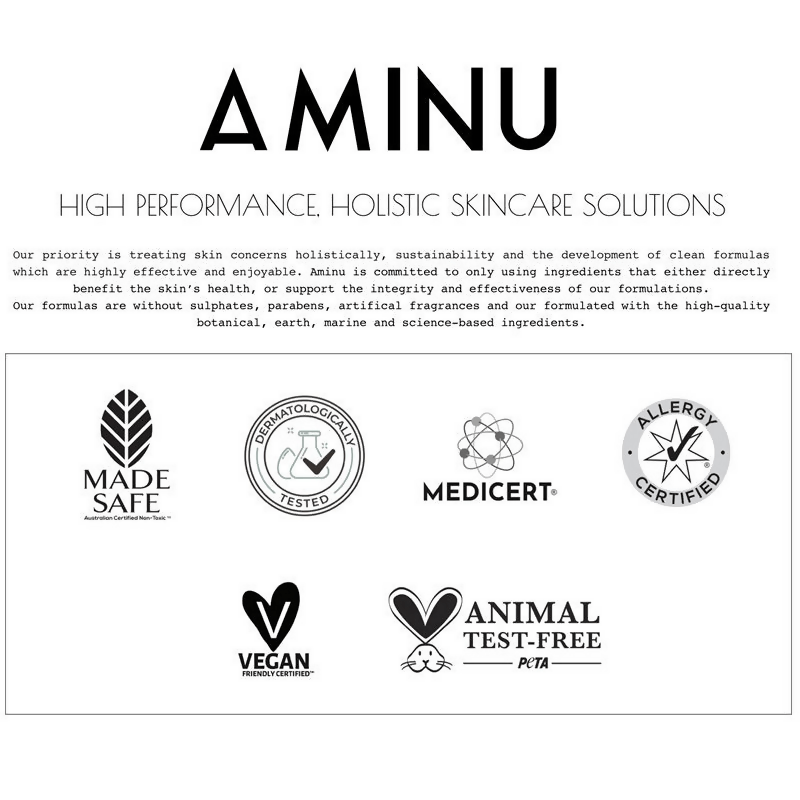 Aminu AHA Body Wash for De-Tanning, Spot-Correction