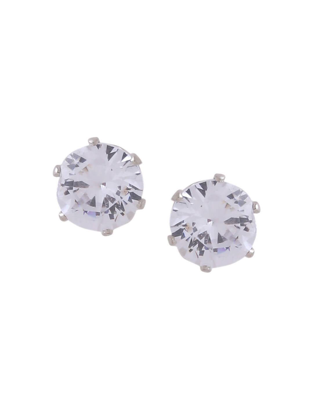 NVR Women Cz Studded Studs Earrings