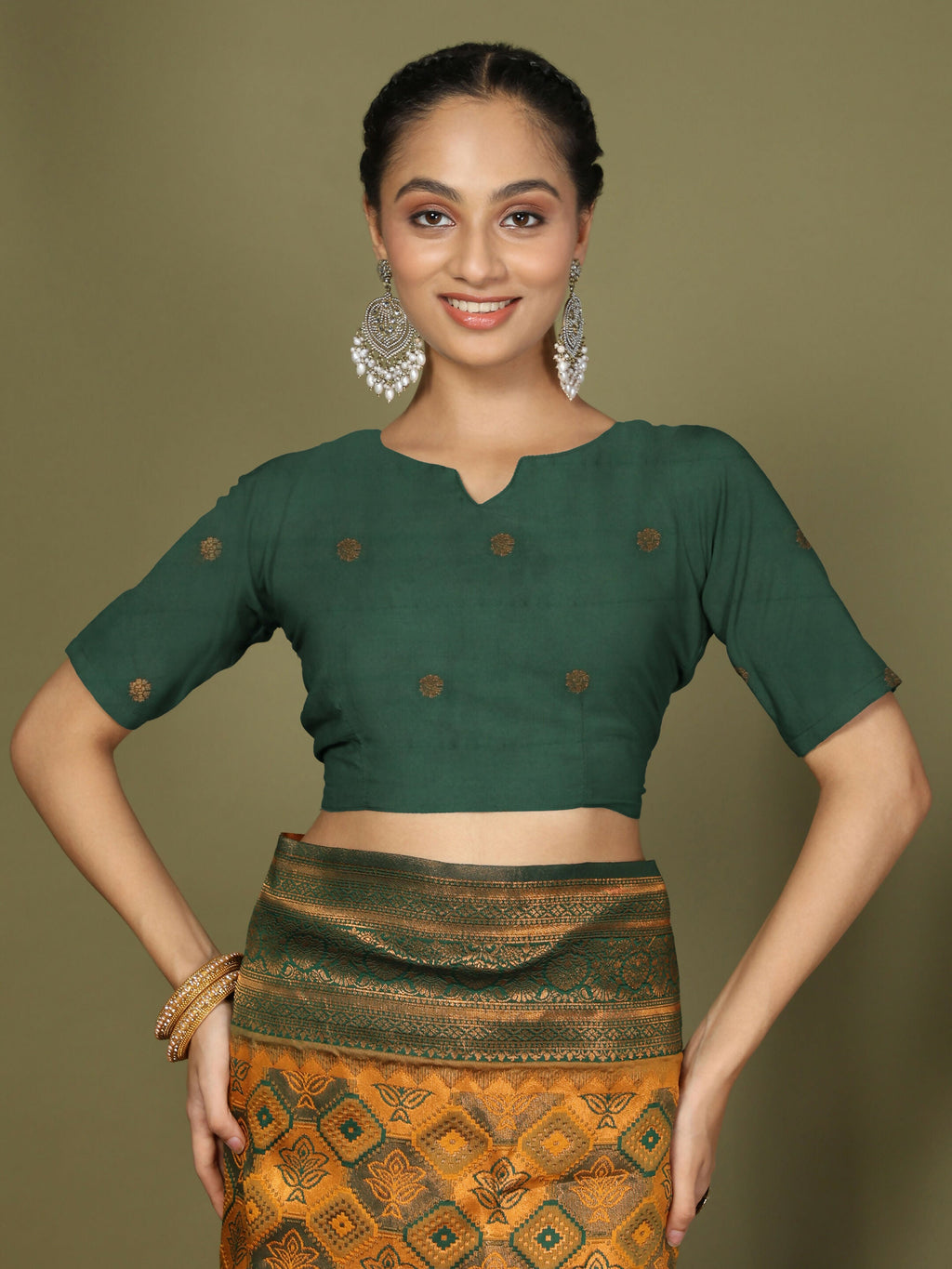 Shree Shyam Fashion Lichi Silk Yellow Saree