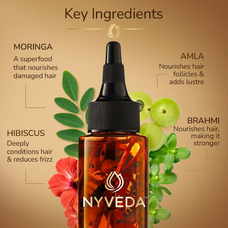 Nyveda Damaged Hair Treatment Oil | Restore My Shine