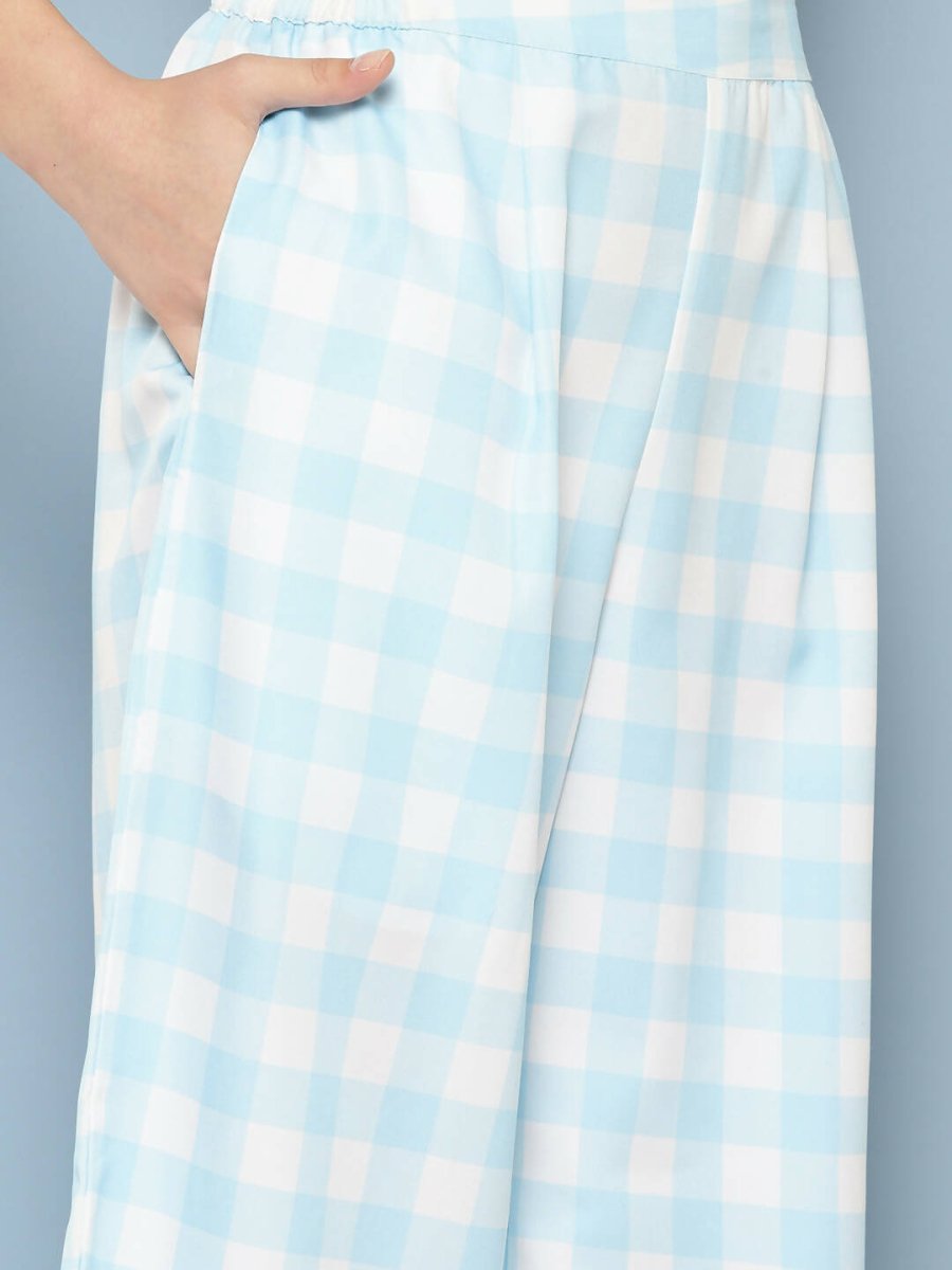 Ahalyaa Womens Co-ords - Blue