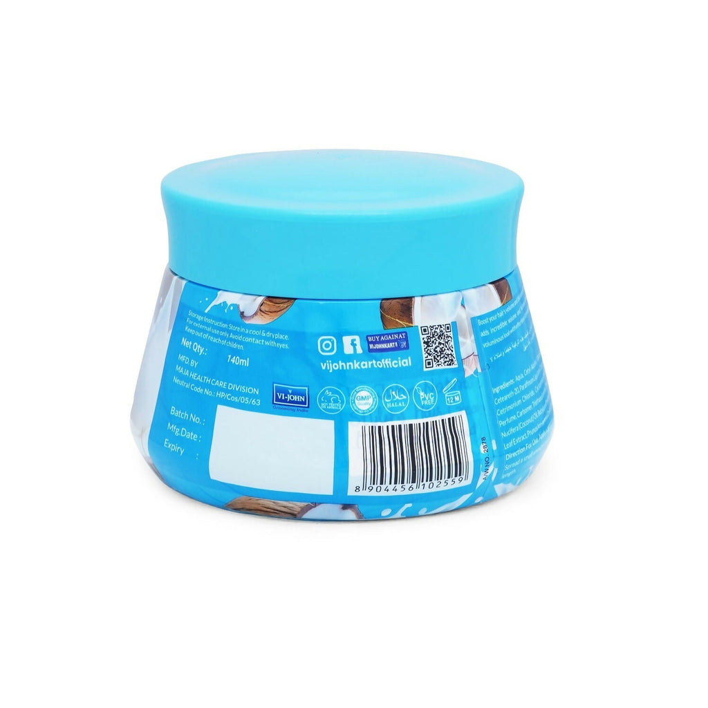 VI-JOHN Naturale Tropical Coconut Styling Hair Cream Strength & Shine