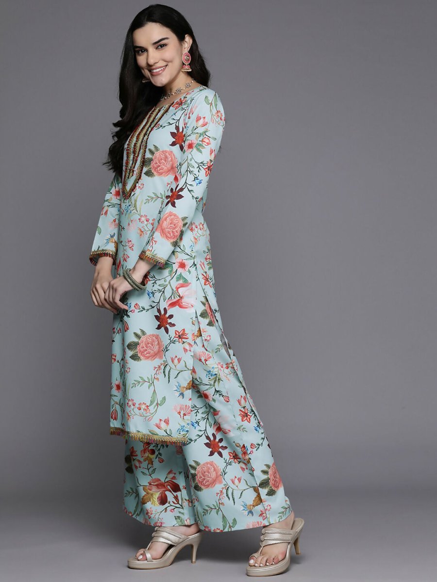 Ahalyaa Women's Traditional wear Kurta Set - Multi Color