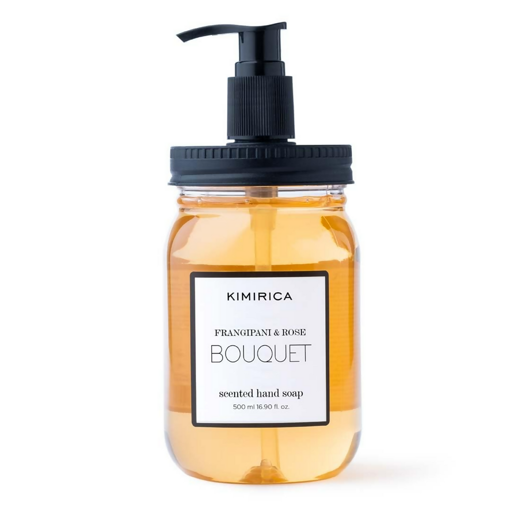 Kimirica Frangipani & Rose Scented Bouquet Hand Soap