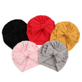 Aashiya Trades Cotton Turban Kont Bow Caps for Babies
