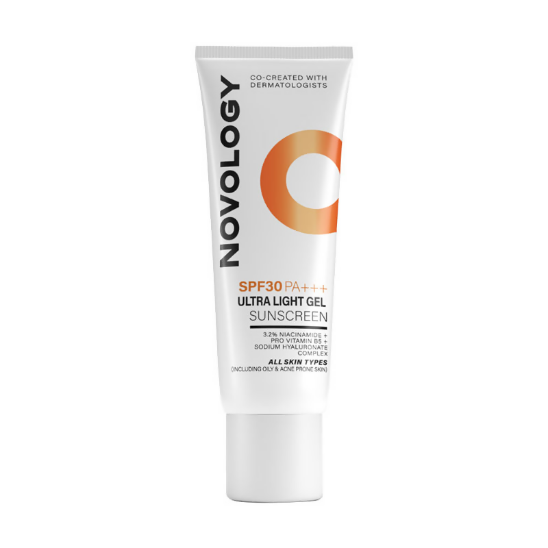 Novology SPF 30 PA+++ Ultra Light Gel Sunscreen