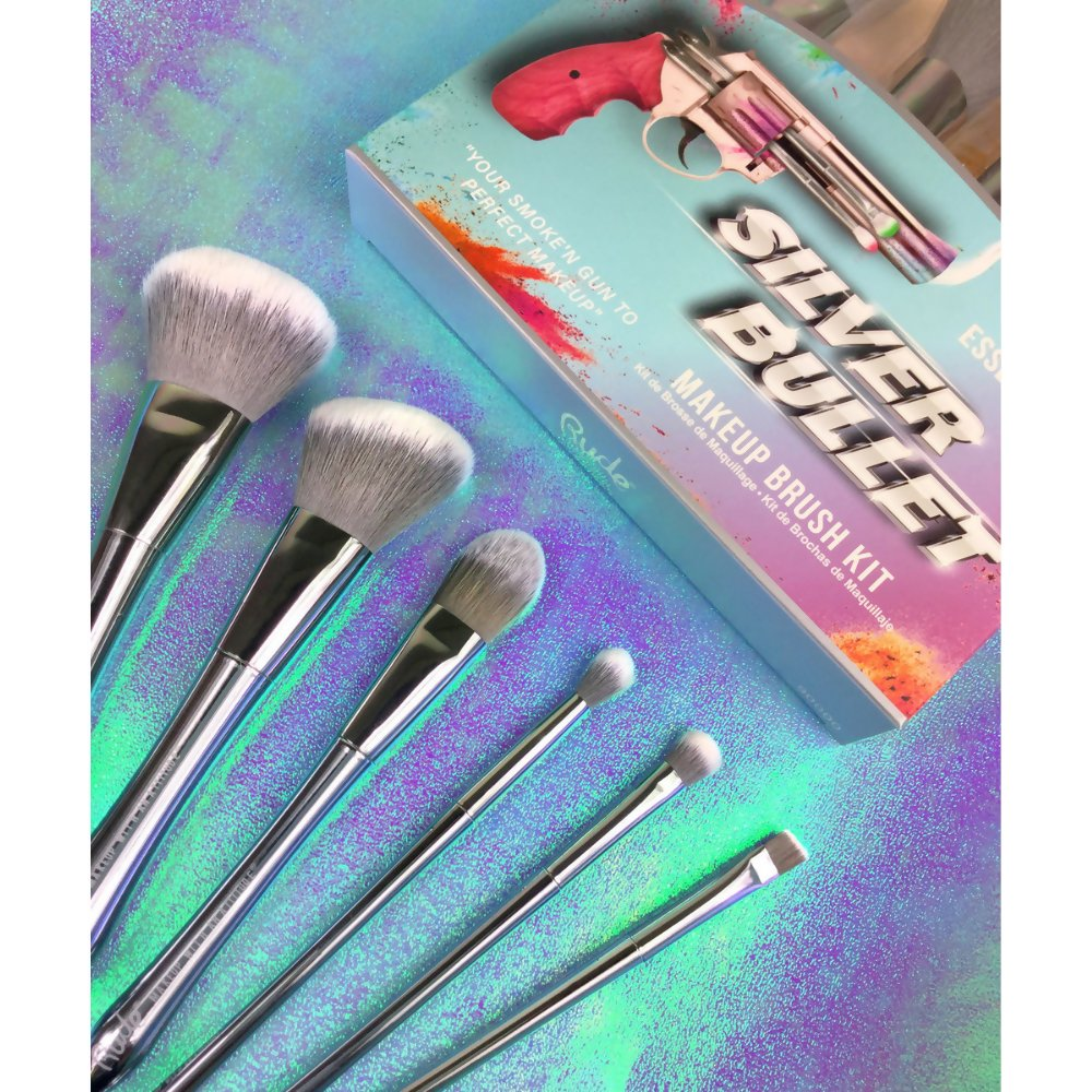 Rude Cosmetics Silver Bullet Blending Brush - Revolver