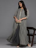Ahalyaa Women's Traditional wear Ethnic Dress - Grey