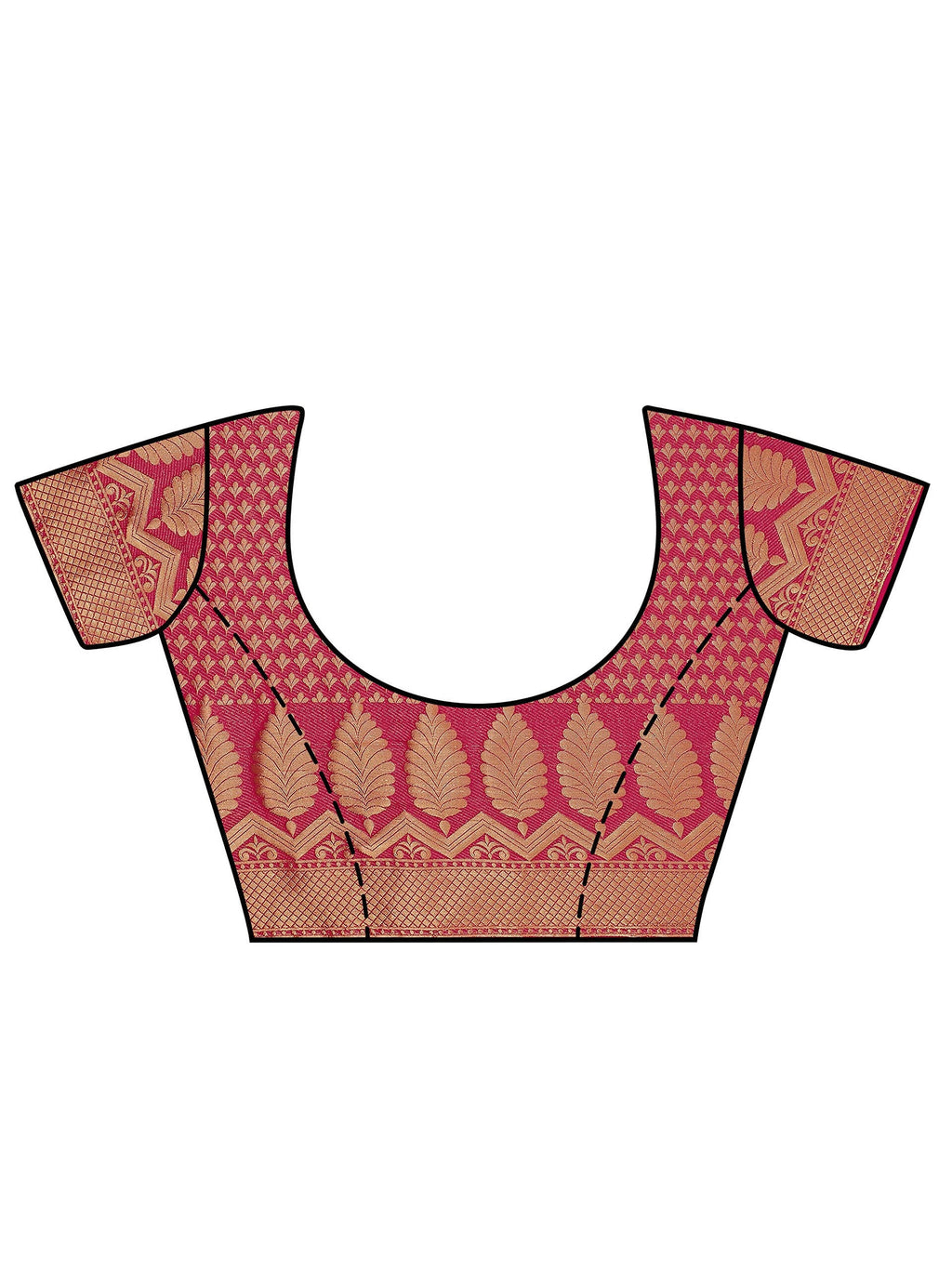 Mimosa Women's Mysore Silk Pink Saree