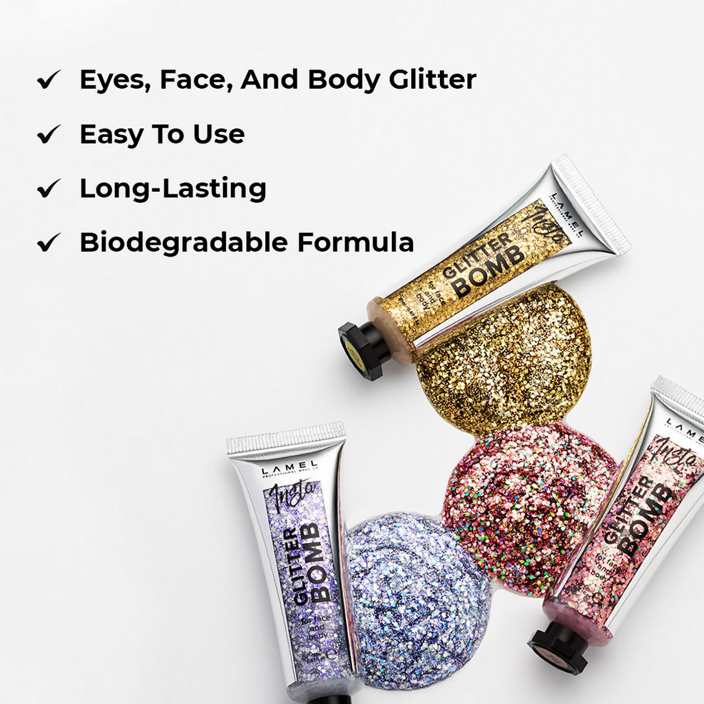 Lamel Insta Glitter Bomb - 401 Sparkle
