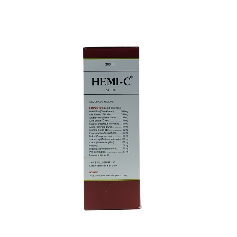 Hemi-C Syrup by Arya Aushadhi