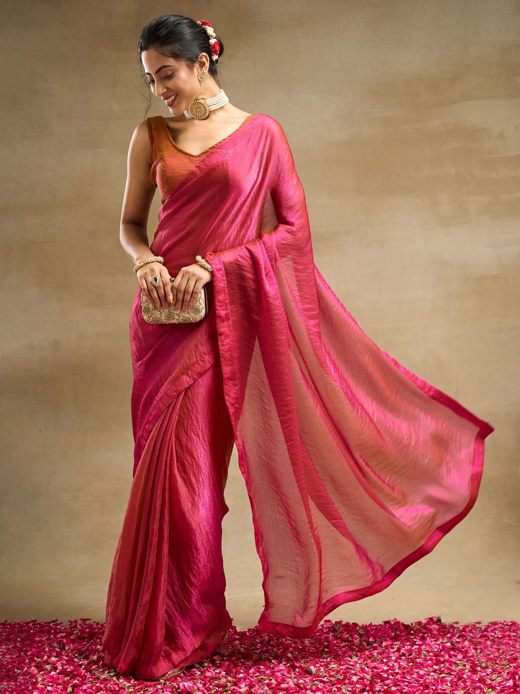 kasee Solid Saree