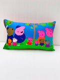 Unique Fashion Microfibre Filled Cushion For Kids - Peppa Pig Simple