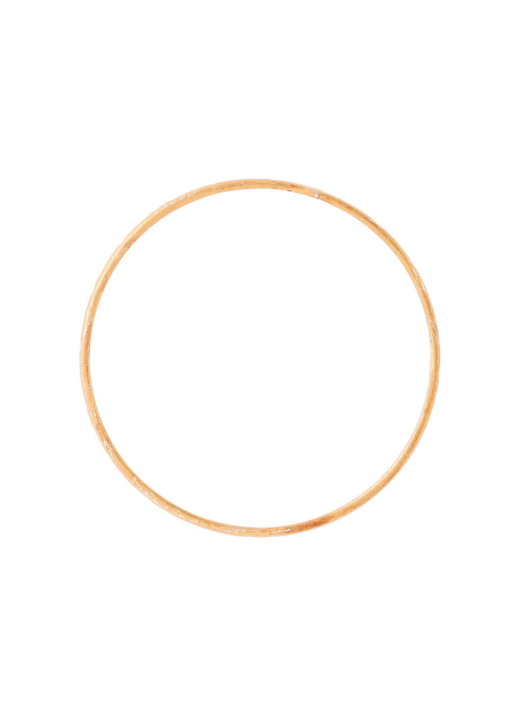 NVR Women's Set of 4 Gold-Polished Traditional Bangles