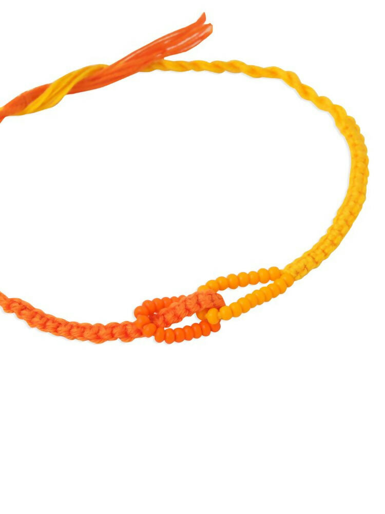 NVR Men's Multicolor Pearls Bracelet