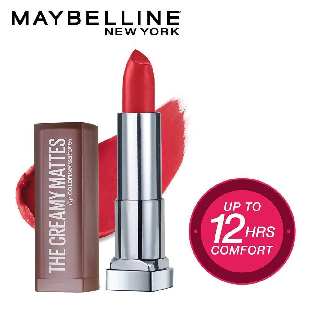 Maybelline New York Color Sensational Creamy Matte Lipstick / 647 Dare to be Red